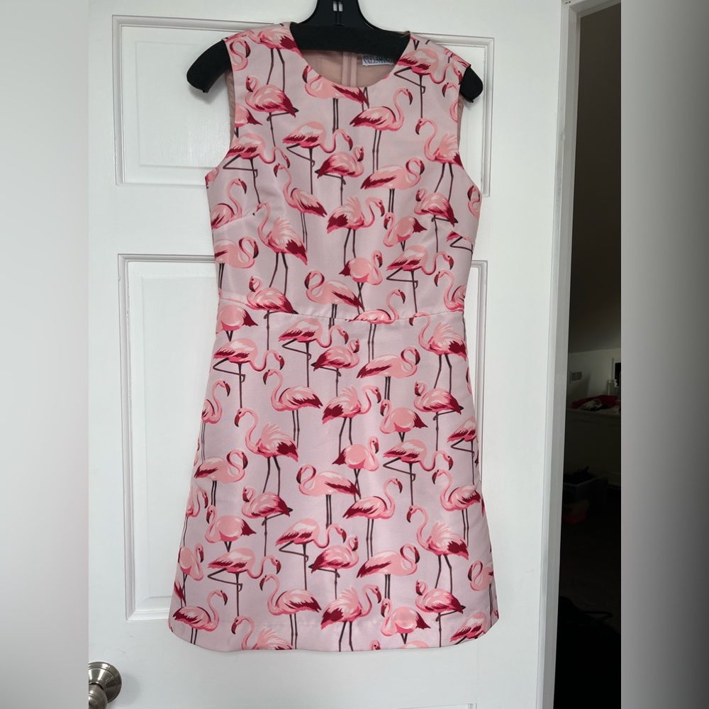 Red Valentino silk dress-small size 4